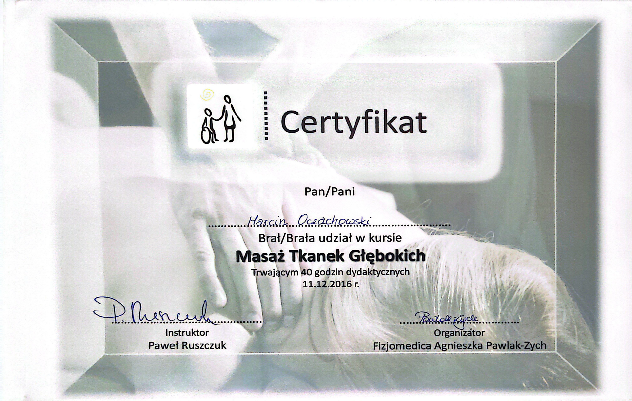 certyfikat 2016